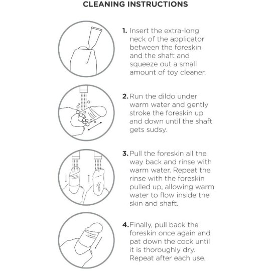 KING COCK - REALISTISCHER DILDO UNGESCHNITTENES FLEISCH 23 CM