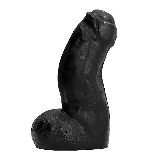 ALL BLACK - REALISTISCHER DONG SCHWARZ 17 CM