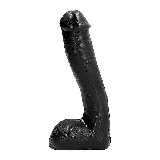 ALL BLACK - PENE REALISTISCHER ANAL 23 CM