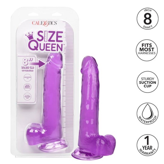 CALEXOTICS - GRÖSSE KÖNIGIN-DILDO LILA 20.3 CM CALEXOTICS - GRÖSSE KÖNIGIN-DILDO LILA 20.3 CM
