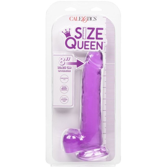 CALEXOTICS - GRÖSSE KÖNIGIN-DILDO LILA 20.3 CM CALEXOTICS - GRÖSSE KÖNIGIN-DILDO LILA 20.3 CM