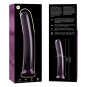 NEBULA SERIES BY IBIZA - MODELL 9 DILDO BOROSILIKATGLAS ROSA 15.5 CM -O- 2.5 CM