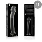 NEBULA SERIES BY IBIZA - MODELL 11 DILDO BOROSILIKATGLAS KLAR 16 CM -O- 3 CM