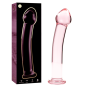 NEBULA SERIES BY IBIZA - MODELL 11 DILDO BOROSILIKATGLAS ROSA 16 CM -O- 3 CM