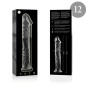 NEBULA SERIES BY IBIZA - MODELL 12 DILDO BOROSILIKATGLAS KLAR 17 CM -O- 3.5 CM