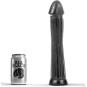 ALL BLACK - PLUG DILDO 31 CM