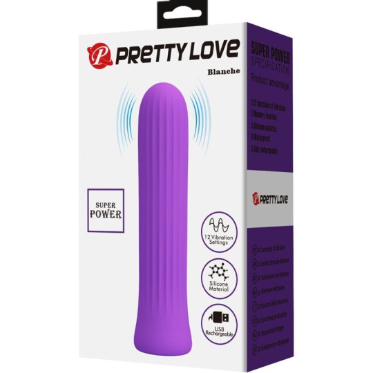 PRETTY LOVE - BLANCHE LILAC STIMULATOR VIBRATOR PRETTY LOVE - BLANCHE LILAC STIMULATOR VIBRATOR