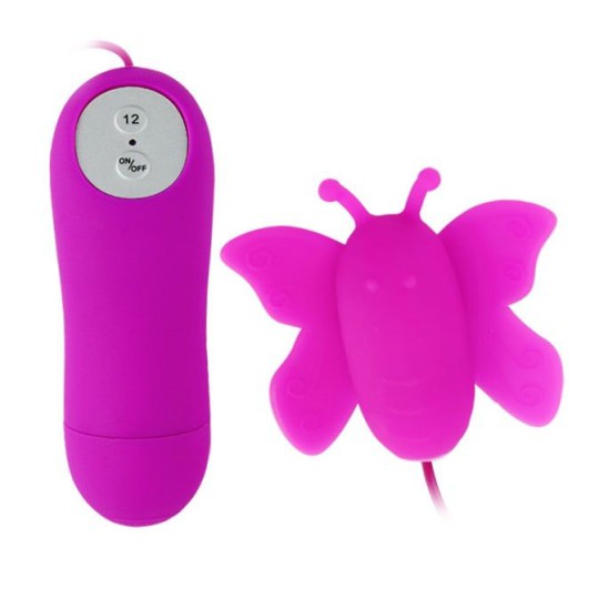 BAILE - LOVE EGGS BUTTERFLY CLITORIS STIMULATOR 12 GESCHWINDIGKEITEN LILA FERNBEDIENUNG
