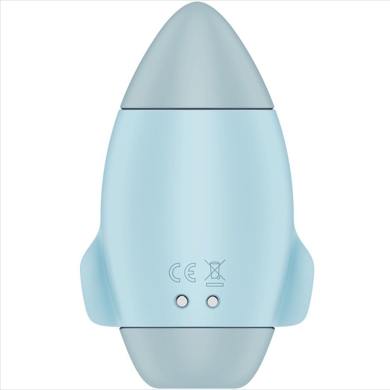 SATISFYER - MISSION CONTROL BLAUER KLEINER DOPPELIMPULS VIBRATOR