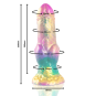 EPIC - IRIS DILDO MIT REGENBOGENFARBENEN HODEN DER VERGNÜGUNG