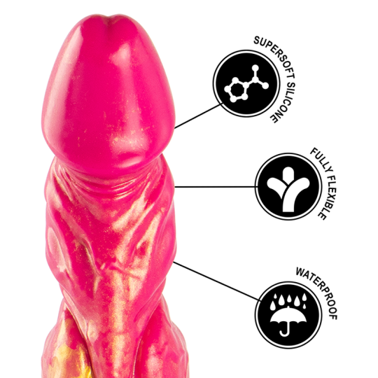 EPIC - CERBERUS DILDO MYTHOLOGISCHES FEUER EPIC - CERBERUS DILDO MYTHOLOGISCHES FEUER