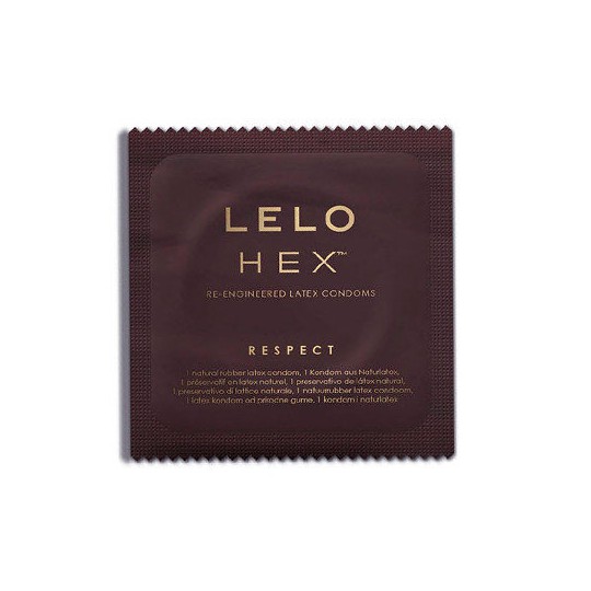 LELO - HEX KONDOME RESPECT XL 12 PACK