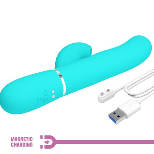 PRETTY LOVE - PERLITA MULTIFUNKTIONS-3-IN-1-G-PUNKT-VIBRATOR AQUA GRÜN PRETTY LOVE - PERLITA MULTIFUNKTIONS-3-IN-1-G-PUNKT-VIBRATOR AQUA GRÜN