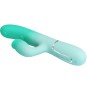 PRETTY LOVE - GIGI MULTIFUNKTIONS-RABBIT-VIBRATOR AQUAGRÜN