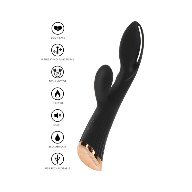 TOYJOY - IVY CASSIA XTRA INTENSIVE KLITORIS-STIMULATOR-VIBRATOR SCHWARZ