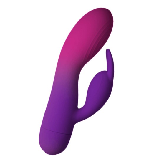ROCKS-OFF - GLO-GIRL LILA RABBIT VIBRATOR