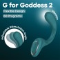 SATISFYER - G FOR FODDES 2 RABBIT VIBRATORFLASCHE GRÜN
