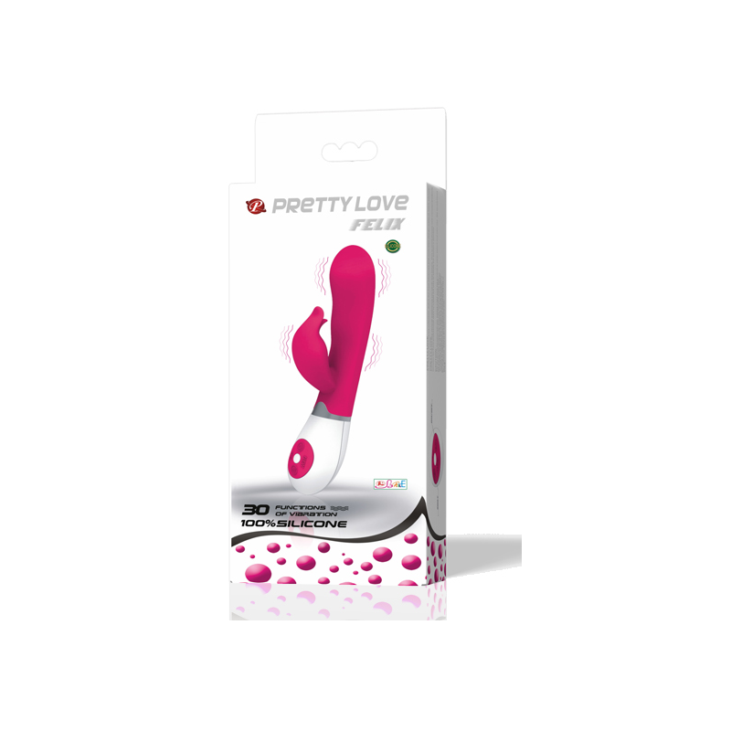 PRETTY LOVE - FLIRTATION VIBRATOR MIT FELIX-STIMULATOR