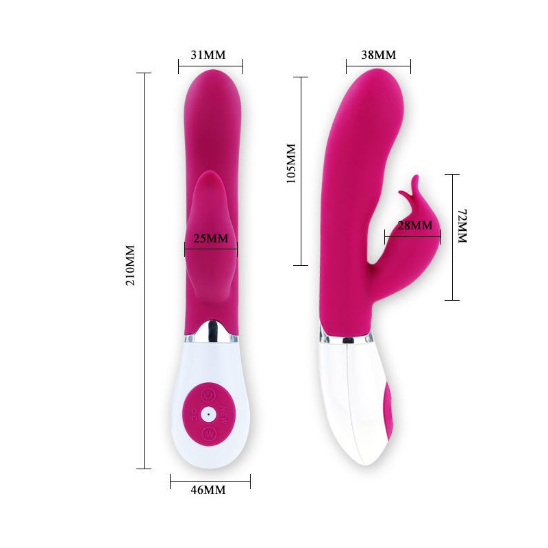 PRETTY LOVE - FLIRTATION VIBRATOR MIT FELIX-STIMULATOR