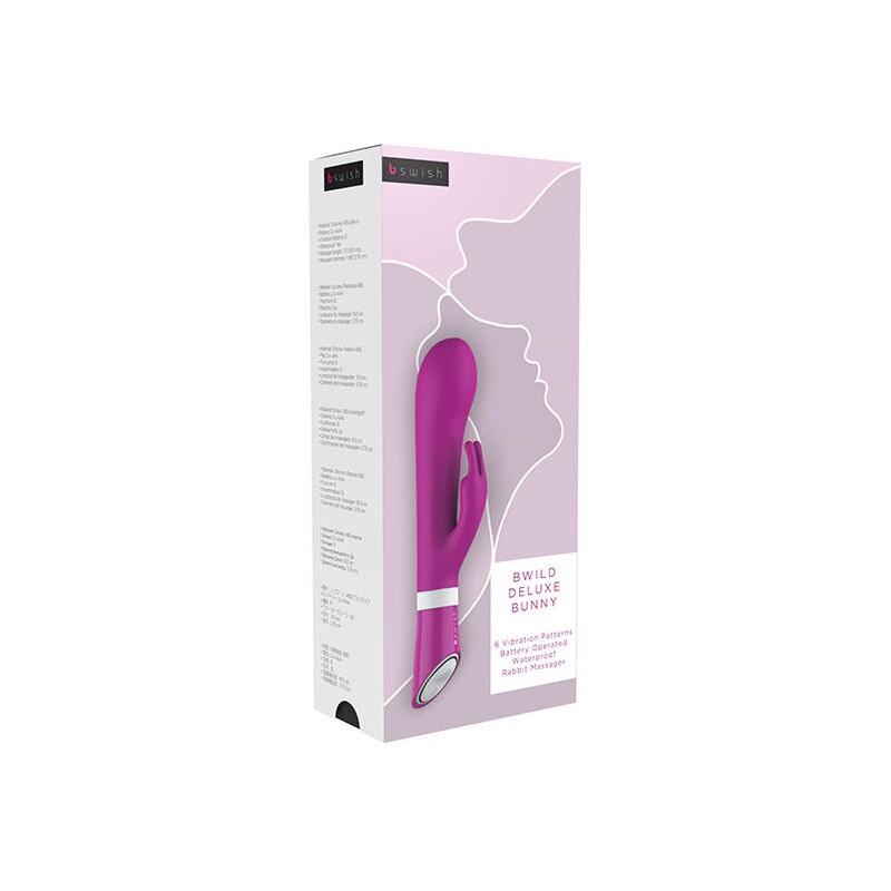 B SWISH - BWILD DELUXE BUNNY RABBIT VIBRATOR RASPBERRY