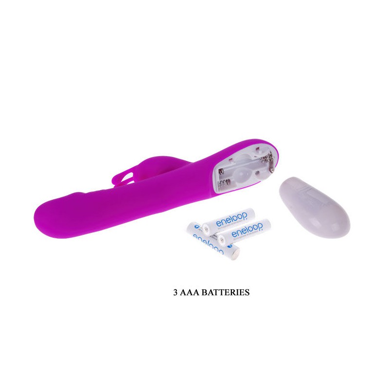 PRETTY LOVE - FLIRTATION ROBERT VIBRATOR MIT KLITORIS-STIMULATOR
