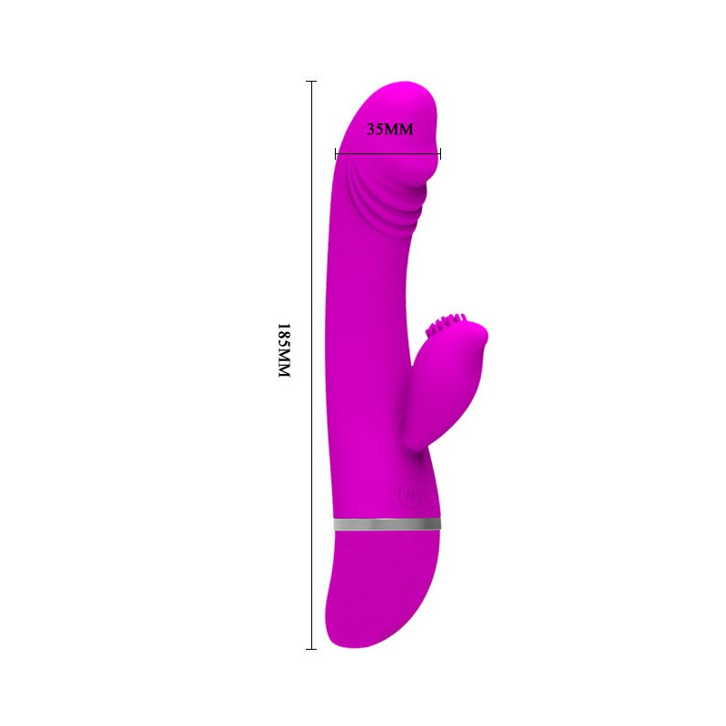 PRETTY LOVE - FLIRTATION VIBRATOR MIT KANINCHEN DAVID