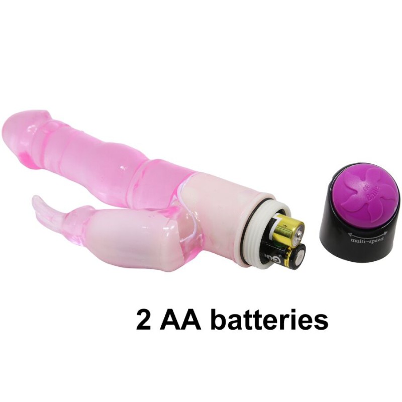 BAILE - WAVES OF PLEASURE FANTASY VIBRATOR MIT KANINCHEN 23 CM