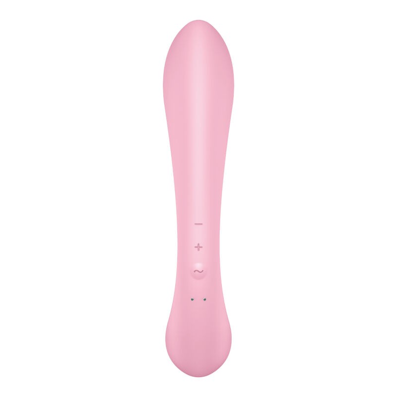 SATISFYER - TRIPLE OH HYBRID VIBRATION ROSA
