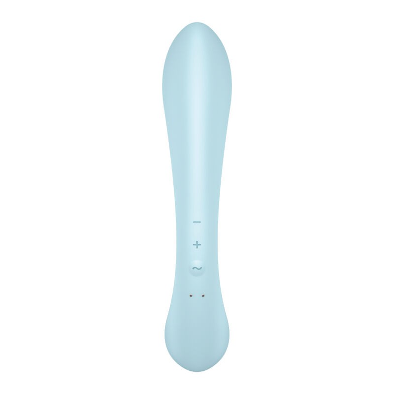 SATISFYER - TRIPLE OH HYBRID VIBRATION BLAU