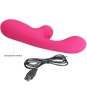 PRETTY LOVE - SKYLAR STIMULATOR VIBRATOR ROSA