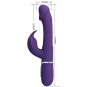 PRETTY LOVE - KAMPAS RABBIT 3 IN 1 MULTIFUNKTIONSVIBRATOR MIT ZUNGE VIOLETT