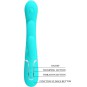 PRETTY LOVE - SHANIA TRIPLE RABBIT MULTIFUNKTIONSVIBRATOR 3 IN 1 BLAU