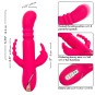 CALEXOTICS - JACK FANTASY DREIFACH BEHEIZTER VIBRATOR RABBIT ROSA