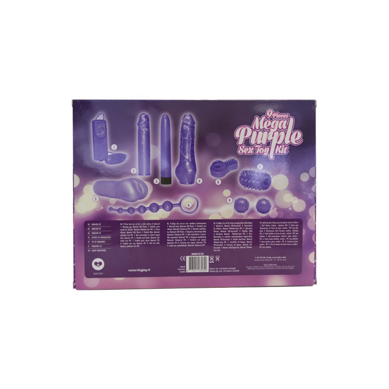 TOYJOY - NUR FÜR DICH MEGA LILA SEXSPIELZEUG-KIT