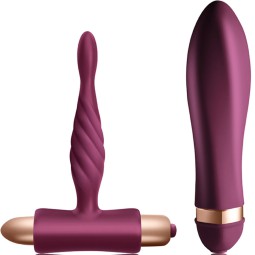 CLIMAXIMUM - DARE KIT TWISTED VIBRATOR + ANAL PLUG ANFÄNGER