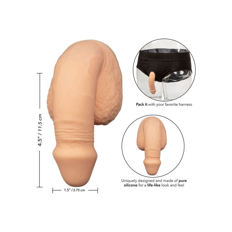 CALEXOTICS - SILIKON-PACKUNG PENIS 12.75 CM FLEISCH