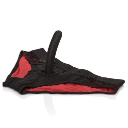 CALEXOTICS - SCANDAL SET ROTER HÖSCHEN MIT DILDO GRÖSSE L/XL