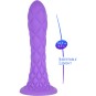 SILEXD - DREAMY DILDO FANTASY FLÜSSIGSILIKON THERMOREAKTIV VIOLETT 18,5 CM