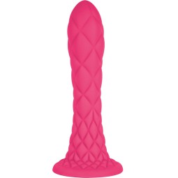 SILEXD - DREAMY DILDO FANTASY FLÜSSIGSILIKON THERMOREAKTIV FUCHSIA 18,5 CM