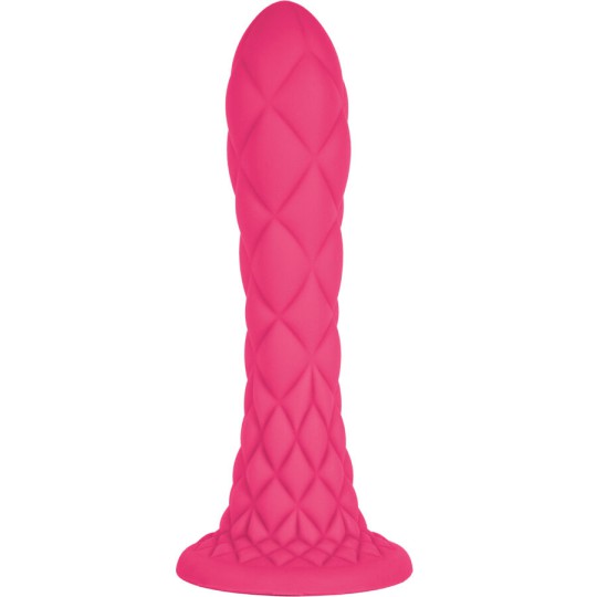 SILEXD - DREAMY DILDO FANTASY FLÜSSIGSILIKON THERMOREAKTIV FUCHSIA 18,5 CM