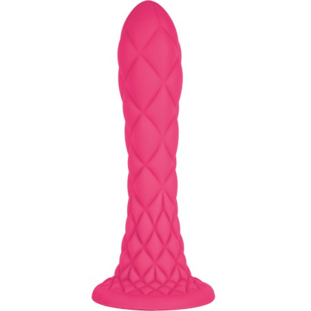 SILEXD - DREAMY DILDO FANTASY FLÜSSIGSILIKON THERMOREAKTIV FUCHSIA 18,5 CM