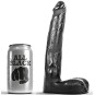 ALL BLACK - REALISTISCHER DILDO 21 CM