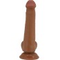PRETTY LOVE - GROSSER REALISTISCHER DILDO 22 CM BRAUN