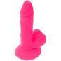 DIVERSIA - FLEXIBLER VIBRIERENDER DILDO ROSA 17 CM -O- 3.3 CM