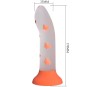 PRETTY LOVE - MAGISCHER NACHT-DILDO OHNE VIBRATION LEUCHTENDES ORANGE