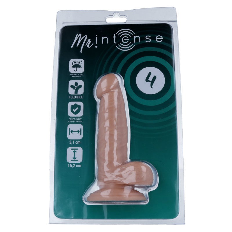 MR INTENSE - 4 REALISTIC COCK 16.2 CM -O- 3.1 CM
