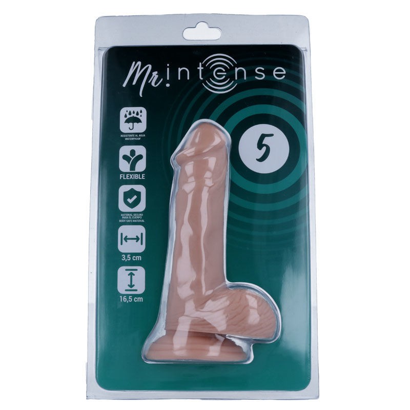 MR INTENSE - 5 REALISTIC COCK 16.5 CM -O- 3.5 CM