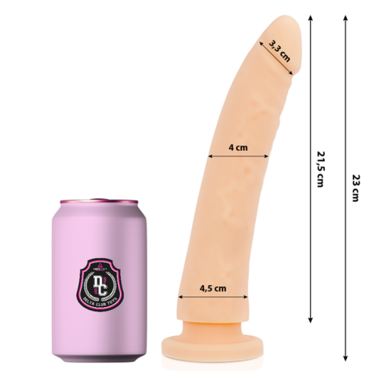 DELTA CLUB - TOYS DONG FLEISCH SILIKON 23 CM -O- 4.5 CM