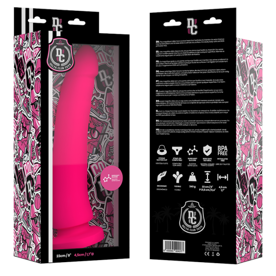 DELTA CLUB - TOYS DONG ROSA SILIKON 23 CM -O- 4.5 CM