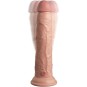 KING COCK - ELITE REALISTISCHER DILDO VIBRATOR & SILIKON FERNBEDIENUNG 23 CM